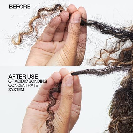 Redken Acidic Bonding Concentrate Before and After